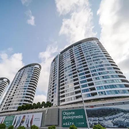 Apartment Comfy On The 20th Floor & Free Parking Bratislava
