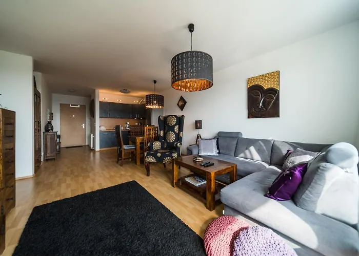 Apartment Comfy On The 20th Floor & Free Parking